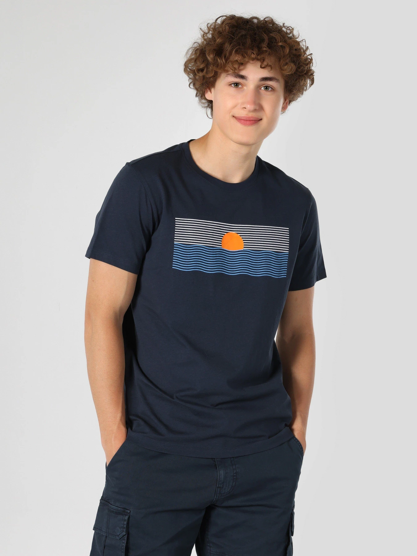 Футболки и поло Colin’s модель CL1058834BLU Футболки и поло Colin’s модель CL1058834BLU Фото