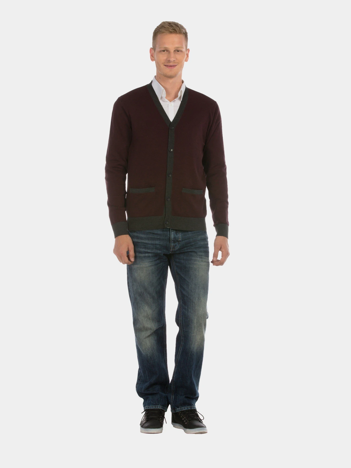 Светри та кардигани Colin’s модель CL1011452BRD Светри та кардигани Colin’s модель CL1011452BRD Фото