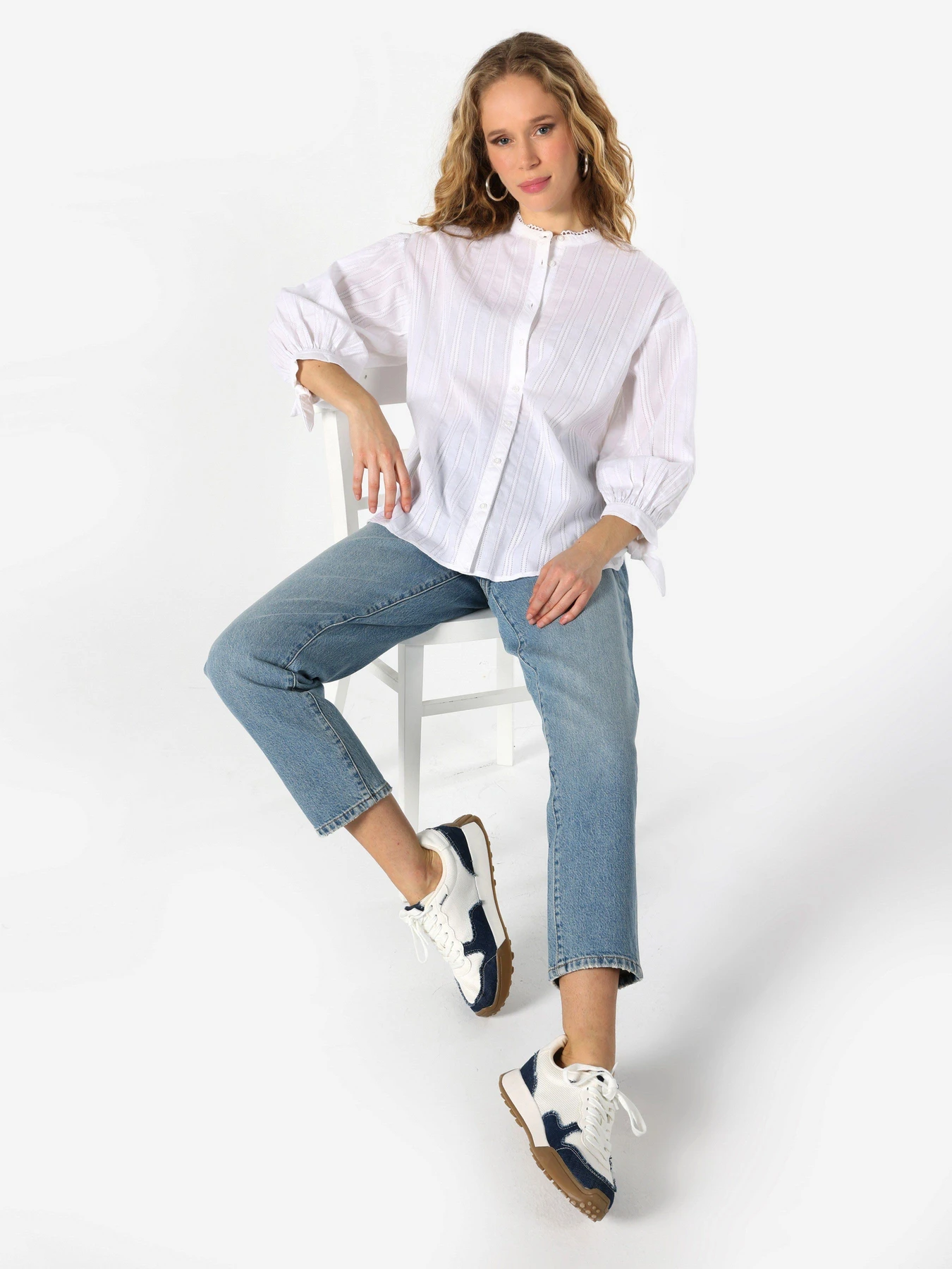 Рубашки Colin’s модель CL1063169WHT Рубашки Colin’s модель CL1063169WHT Фото