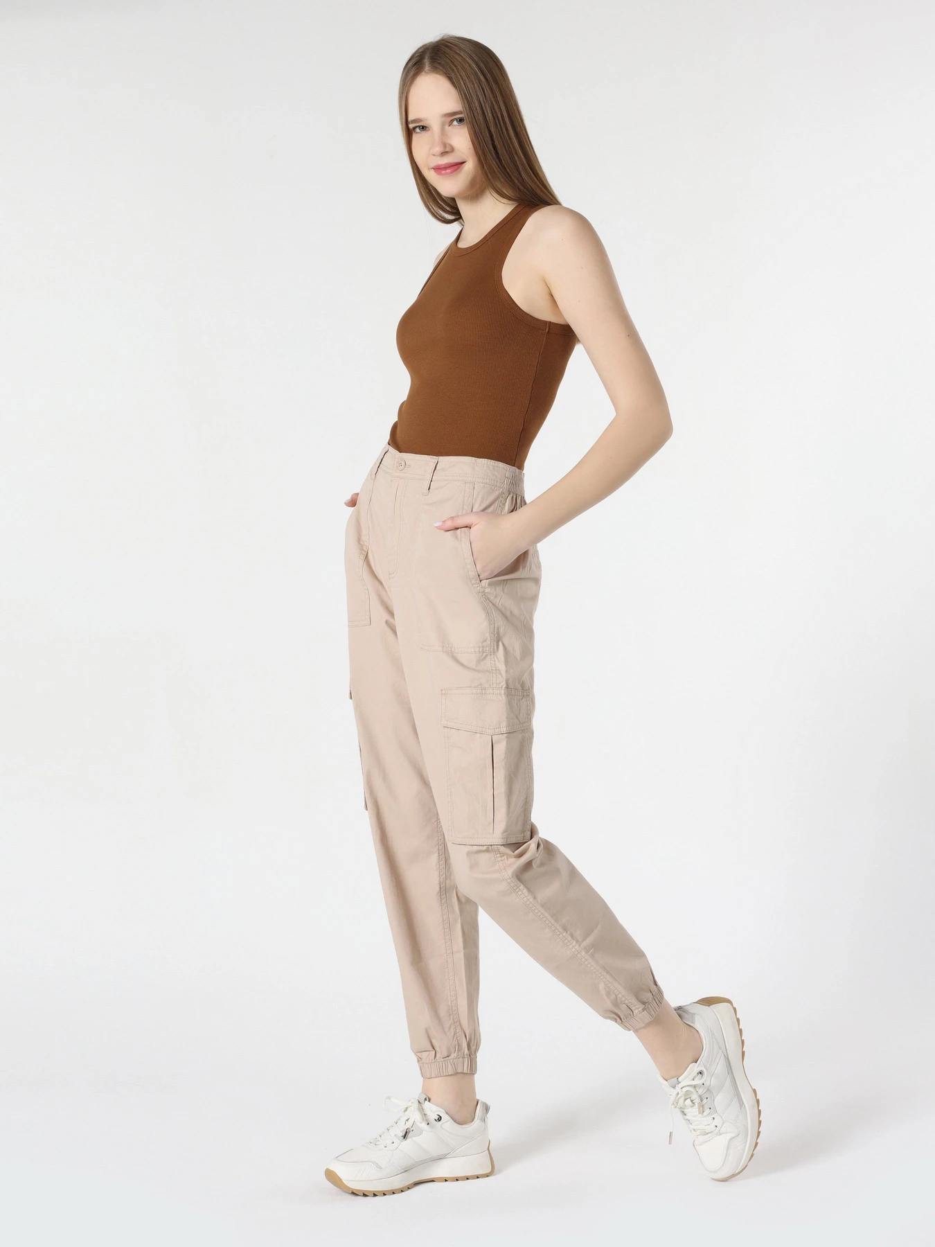 Брюки Colin’s модель CL1063165BEI Брюки Colin’s модель CL1063165BEI Фото