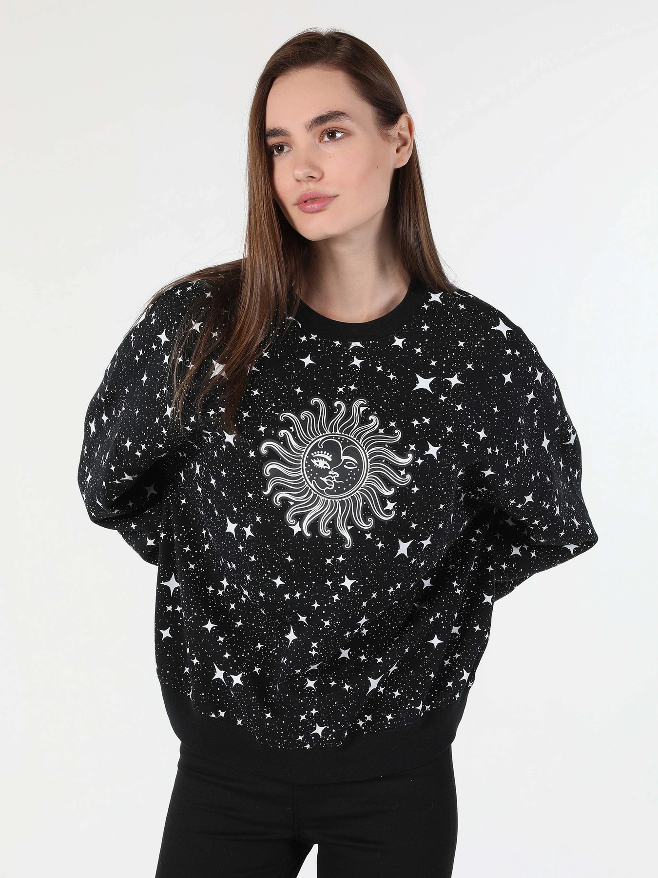 Худи и свитшоты Colin’s модель CL1059796BLK Фото
