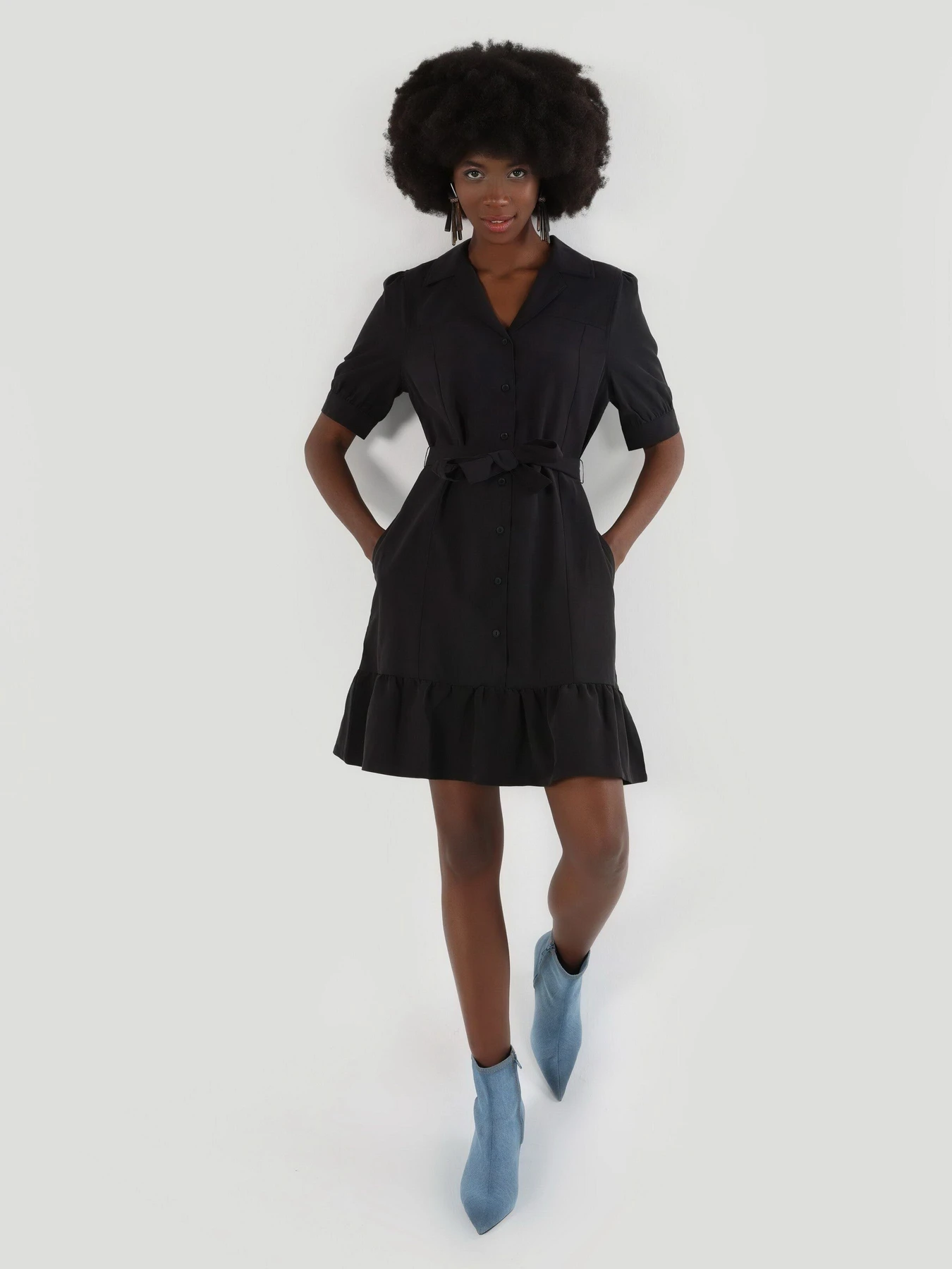 Платья Colin’s модель CL1057649BLK Платья Colin’s модель CL1057649BLK Фото
