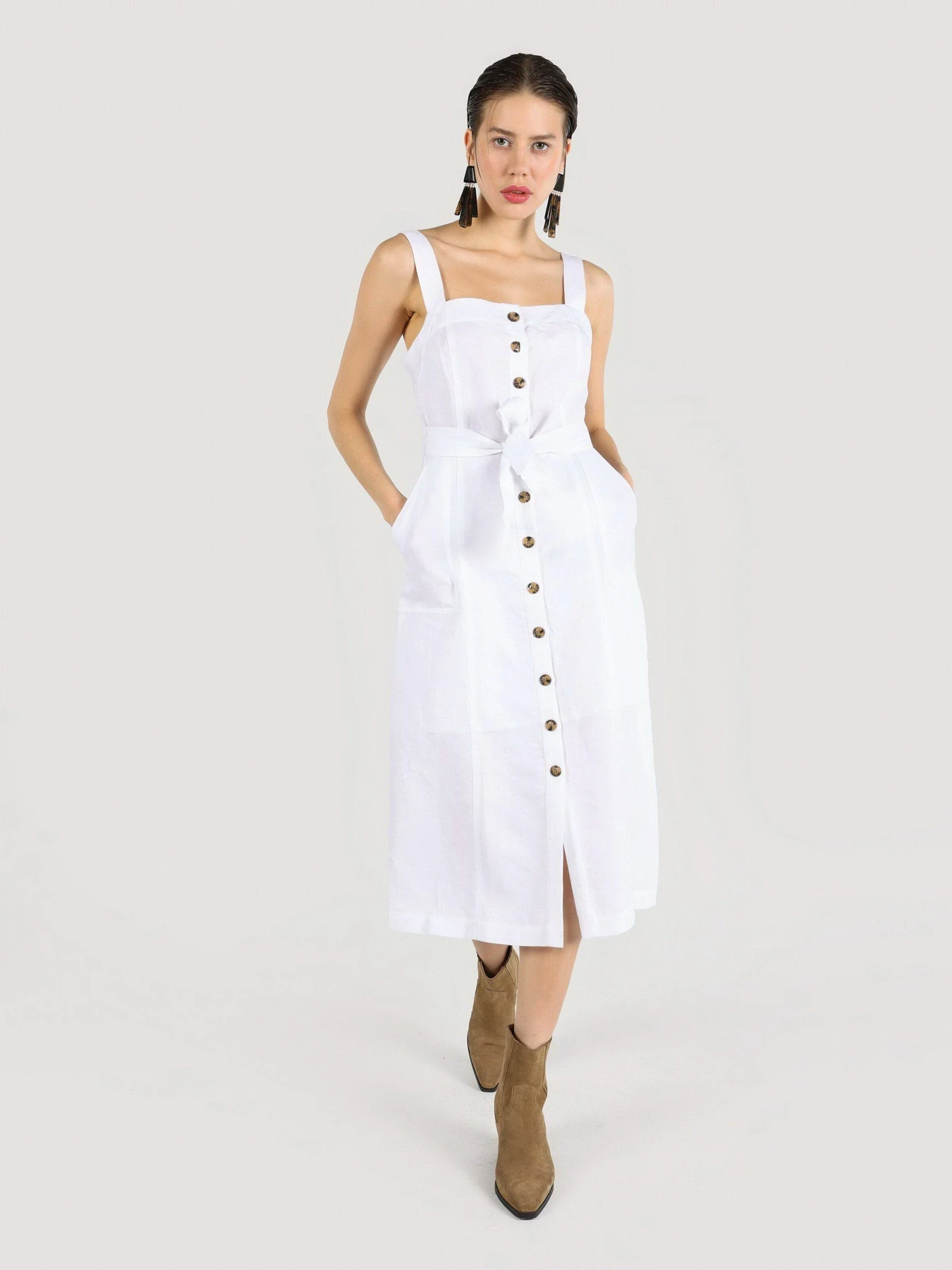 Платья Colin’s модель CL1063961WHT Платья Colin’s модель CL1063961WHT Фото