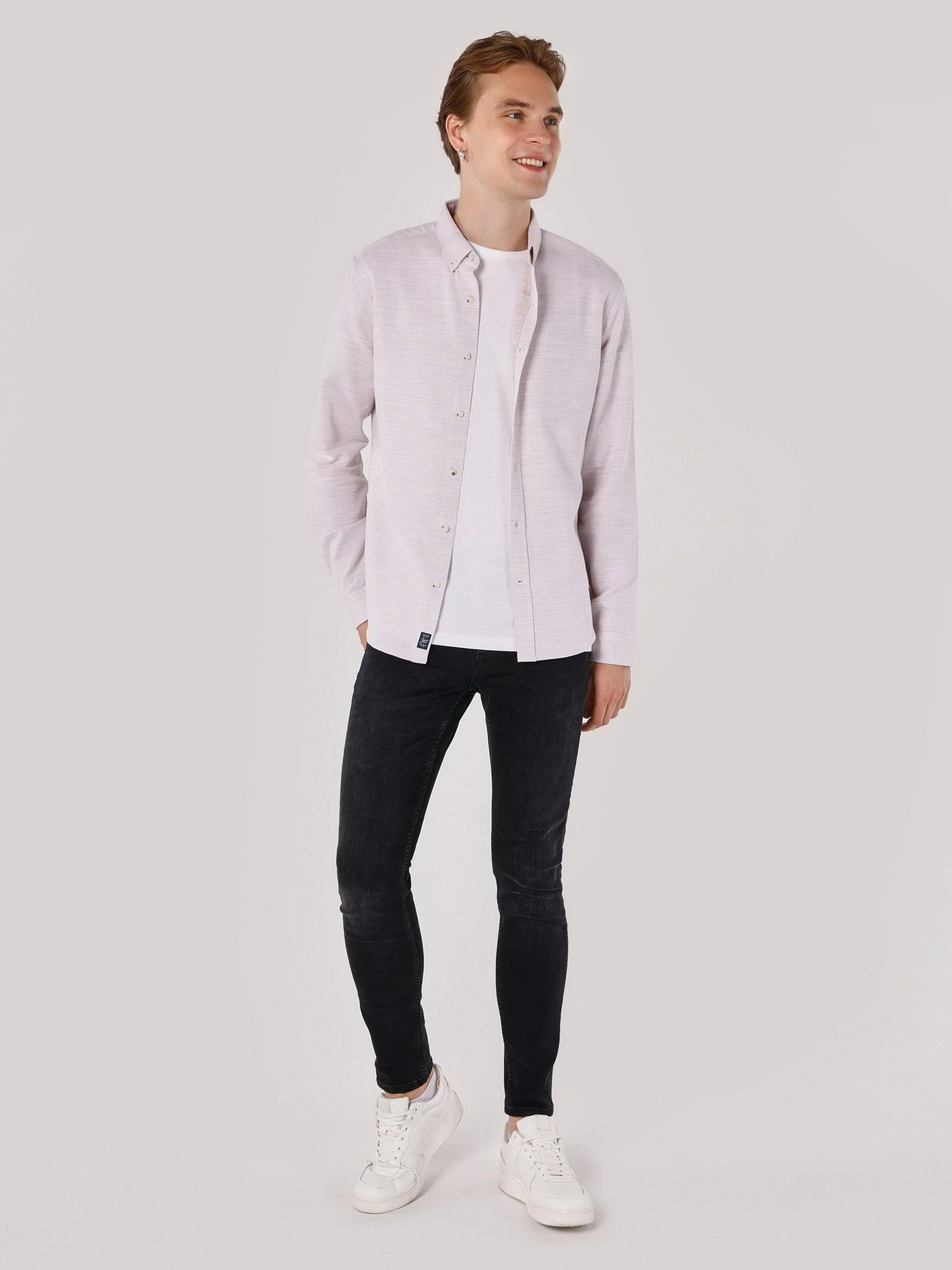 Рубашки Colin’s модель CL1064198BEI Рубашки Colin’s модель CL1064198BEI Фото