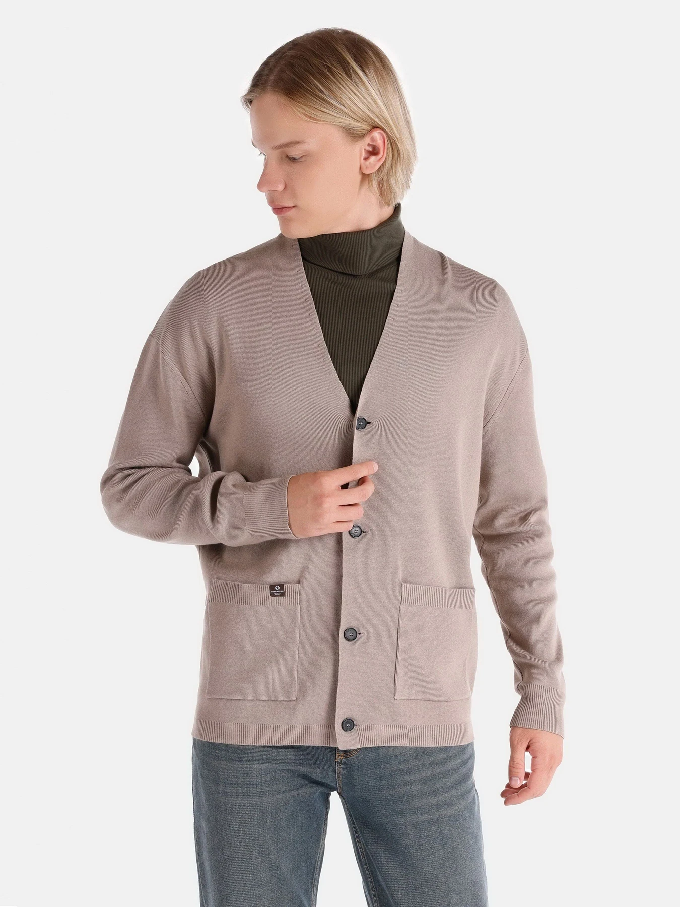 Светри та кардигани Colin’s модель CL1065216LBR Светри та кардигани Colin’s модель CL1065216LBR Фото