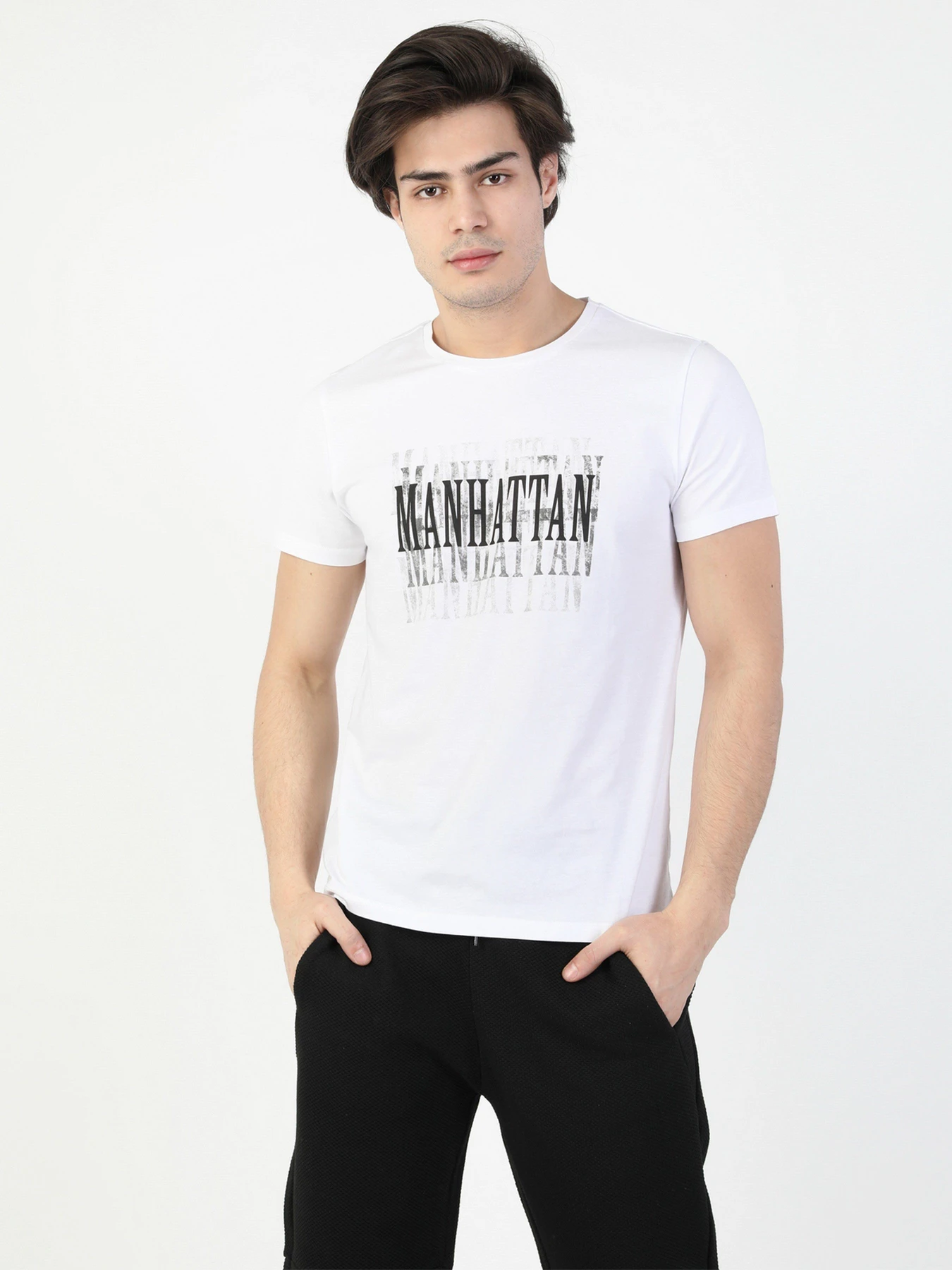 Футболки і поло Colin’s модель CL1047732WHT Футболки і поло Colin’s модель CL1047732WHT Фото