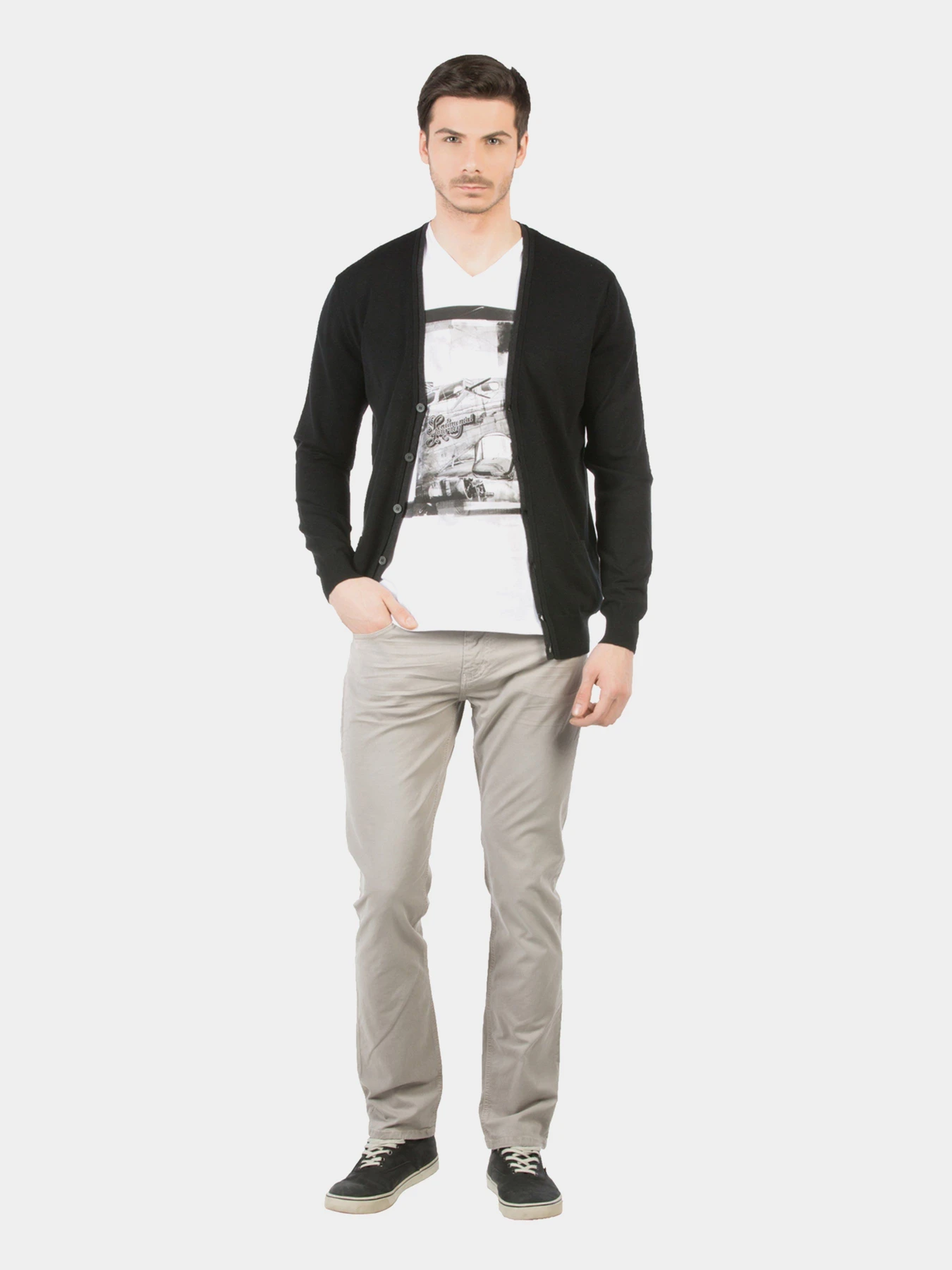 Свитры и кардиганы Colin’s модель CL1014404BLK Свитры и кардиганы Colin’s модель CL1014404BLK Фото