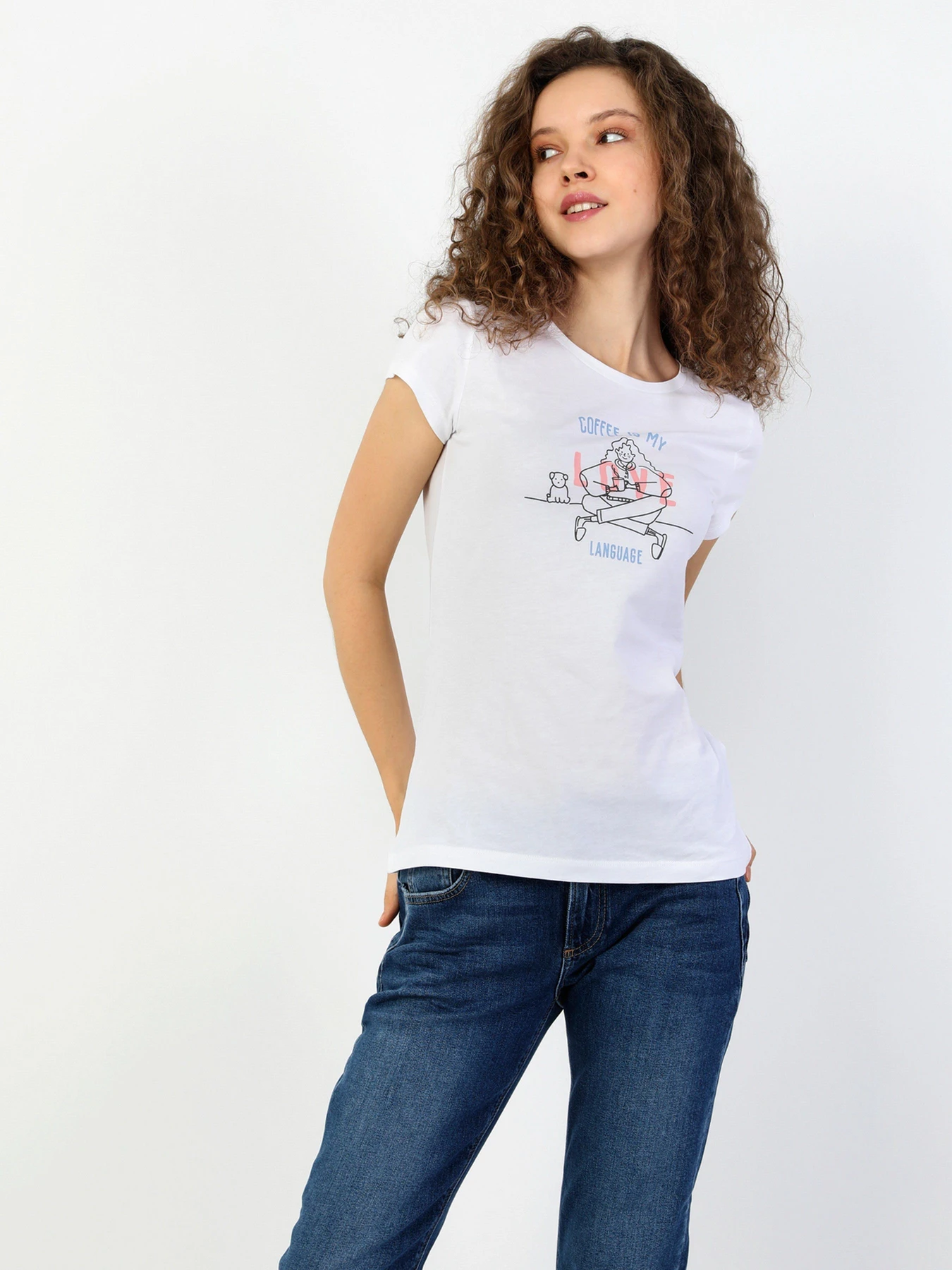 Футболки и поло Colin’s модель CL1048703WHT Футболки и поло Colin’s модель CL1048703WHT Фото