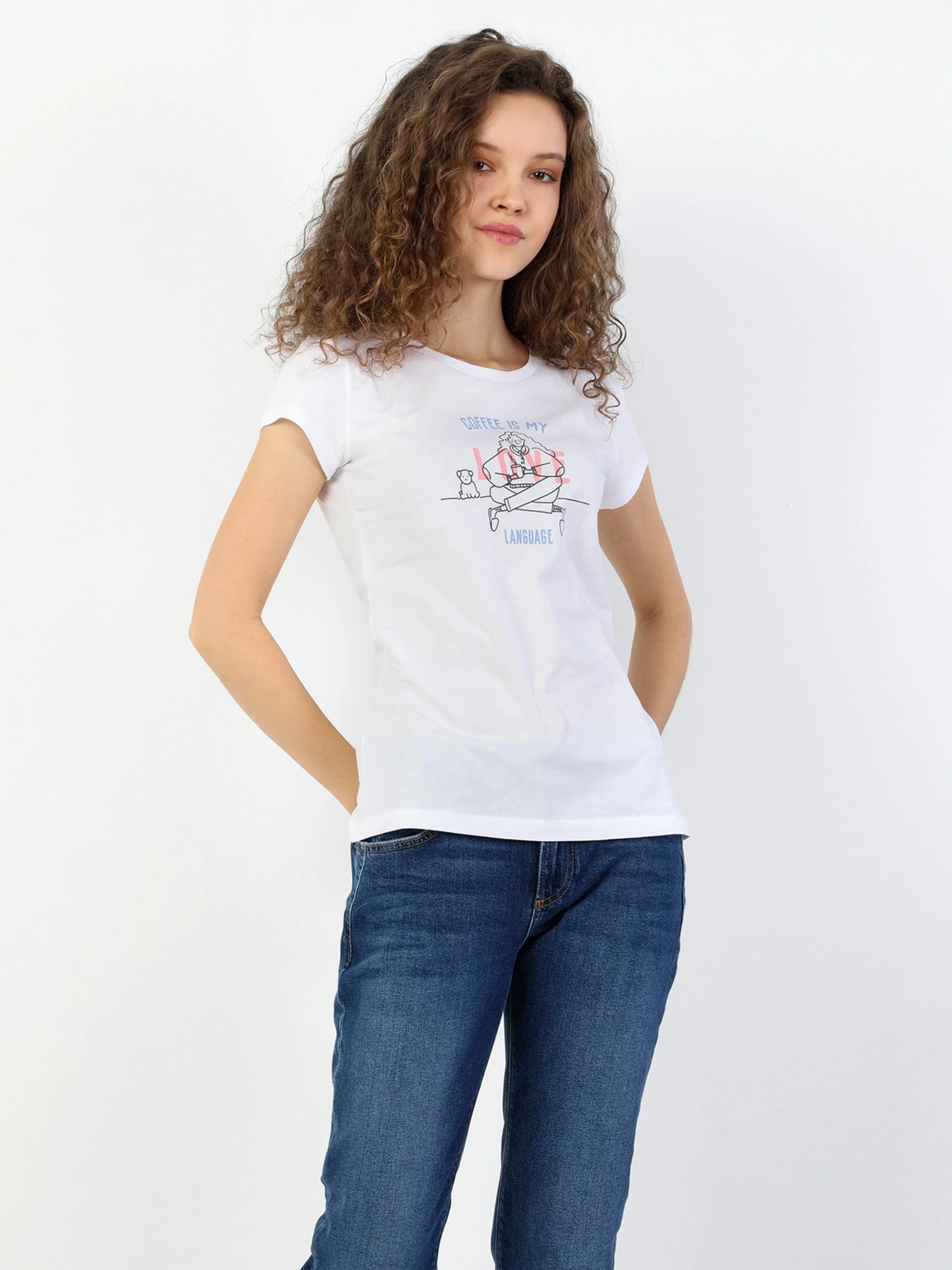 Футболки и поло Colin’s модель CL1048703WHT Футболки и поло Colin’s модель CL1048703WHT Фото