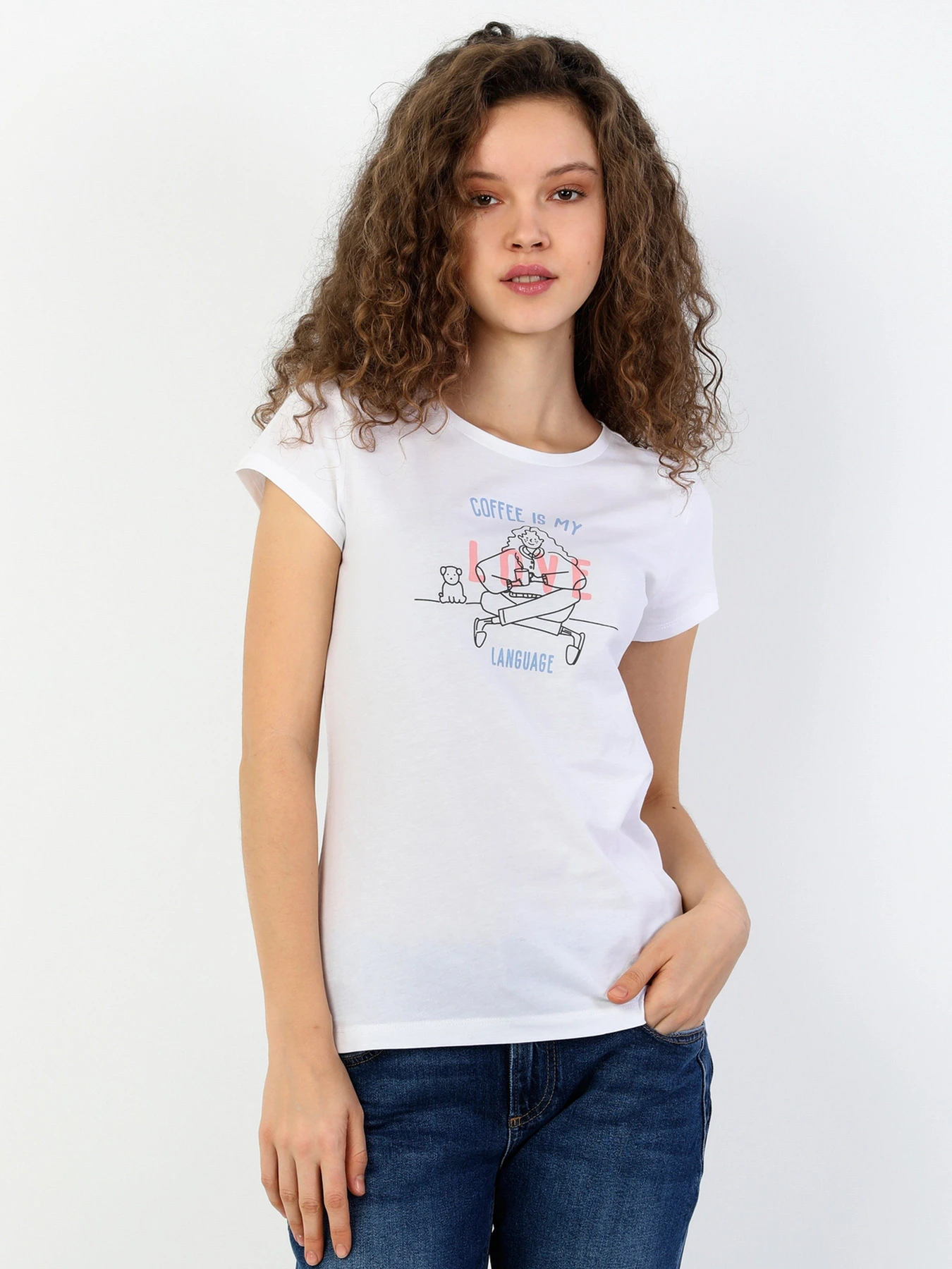 Футболки и поло Colin’s модель CL1048703WHT Футболки и поло Colin’s модель CL1048703WHT Фото