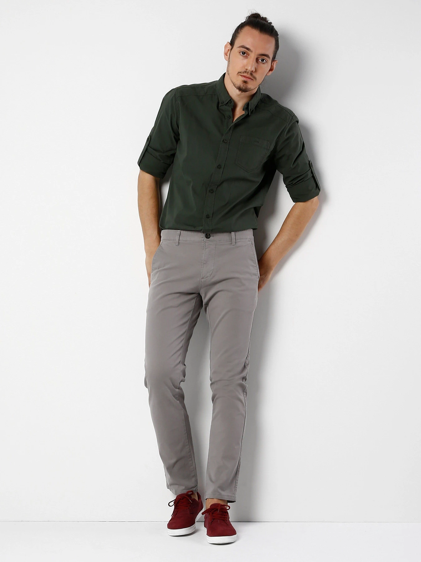 Брюки Colin’s модель CL1015698GRA Брюки Colin’s модель CL1015698GRA Фото