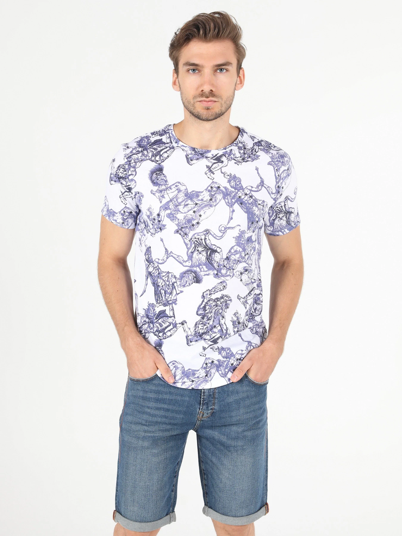 Футболки і поло Colin’s модель CL1049825WHT Футболки і поло Colin’s модель CL1049825WHT Фото