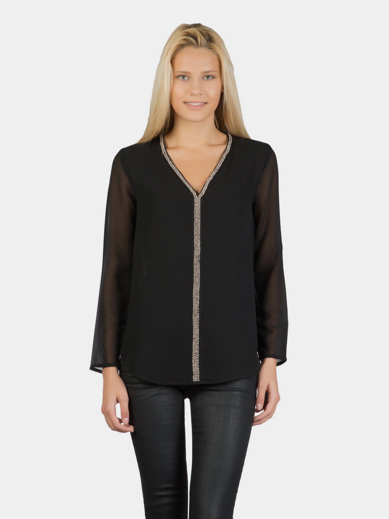 Сорочки Colin’s модель CL1017365BLK Сорочки Colin’s модель CL1017365BLK Фото