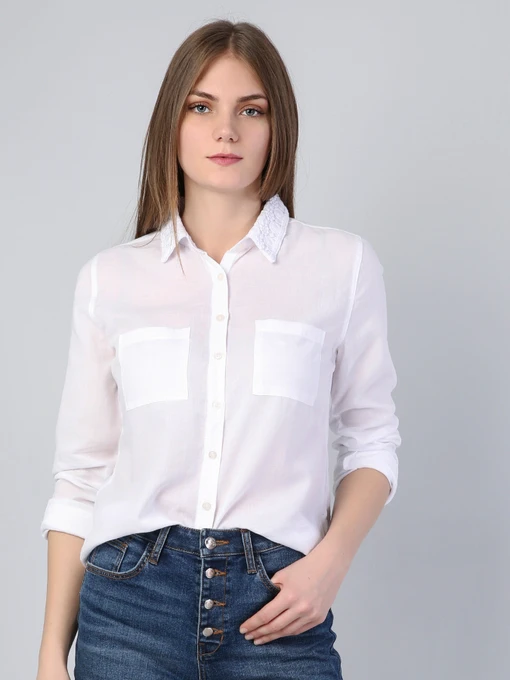 Сорочки Colin’s модель CL1019238WHT Фото