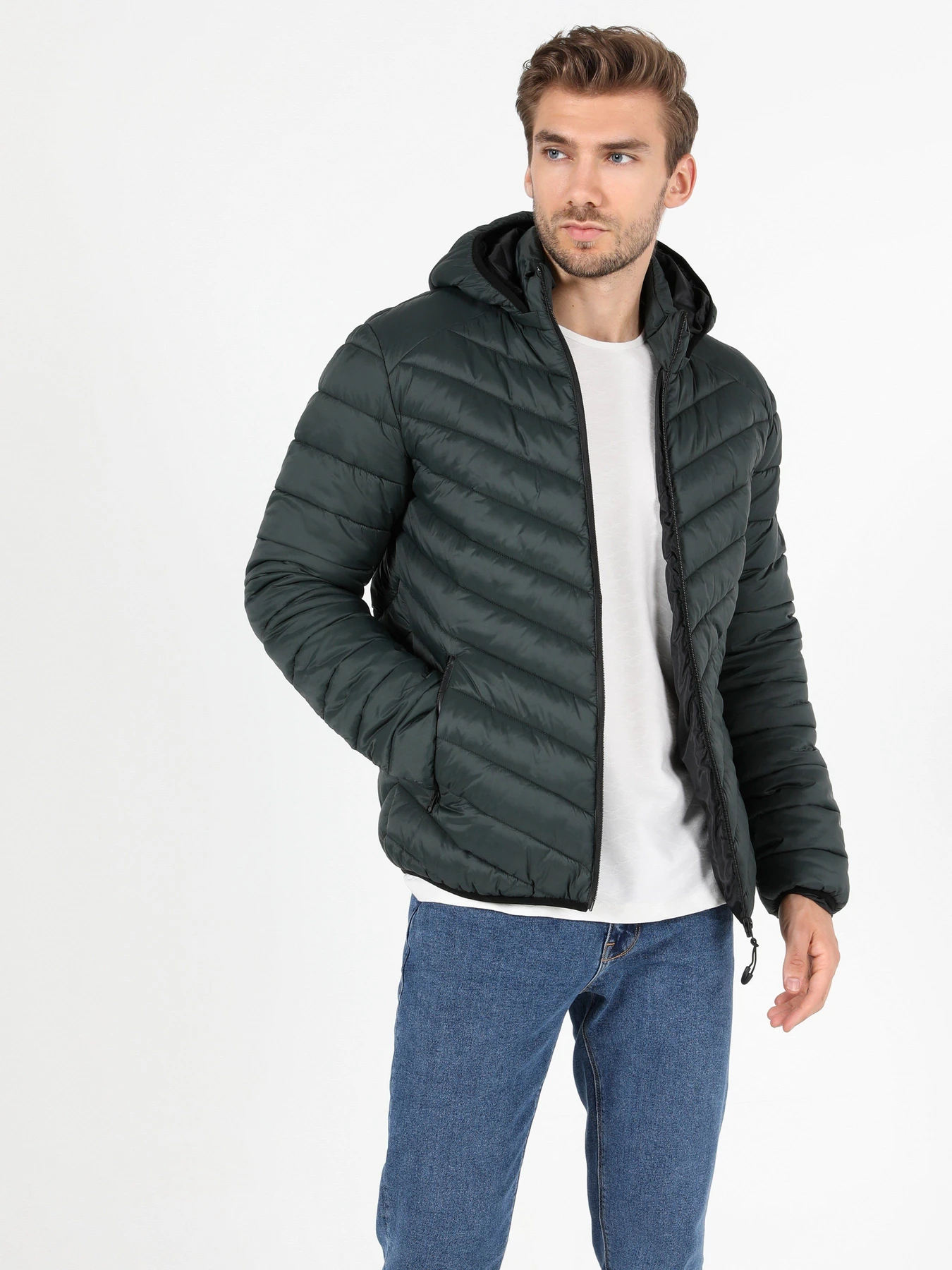 Куртки та дублянки Colin’s модель CL1021308GRE Куртки та дублянки Colin’s модель CL1021308GRE Фото