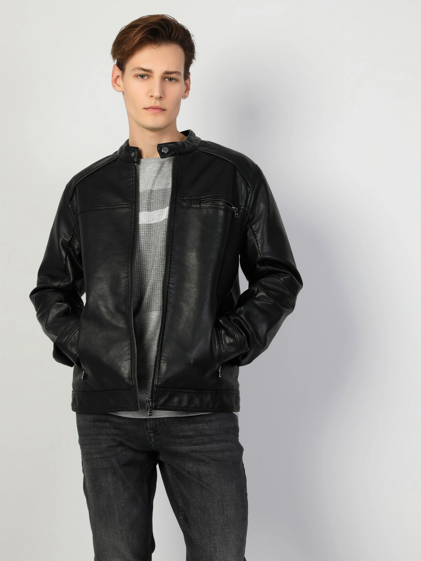 Куртки та дублянки Colin’s модель CL1046890BLK Куртки та дублянки Colin’s модель CL1046890BLK Фото