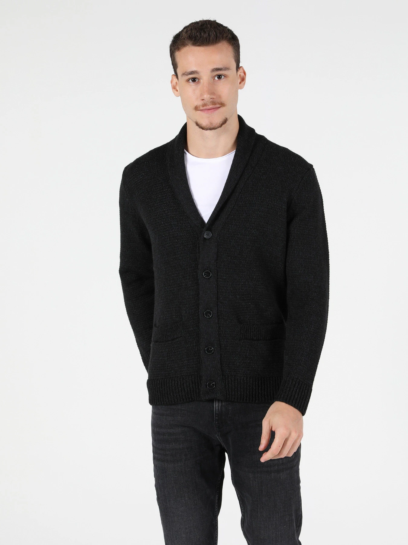 Свитры и кардиганы Colin’s модель CL1050102ANM Свитры и кардиганы Colin’s модель CL1050102ANM Фото