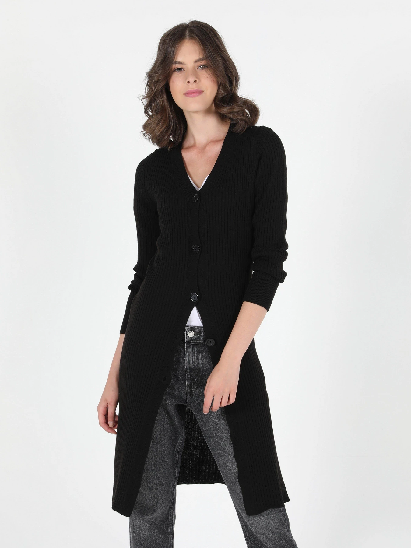 Свитры и кардиганы Colin’s модель CL1050577BLK Свитры и кардиганы Colin’s модель CL1050577BLK Фото
