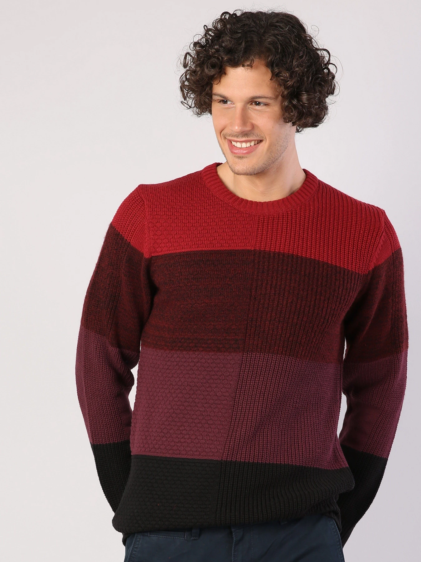 Свитры и кардиганы Colin’s модель CL1034858RED Фото
