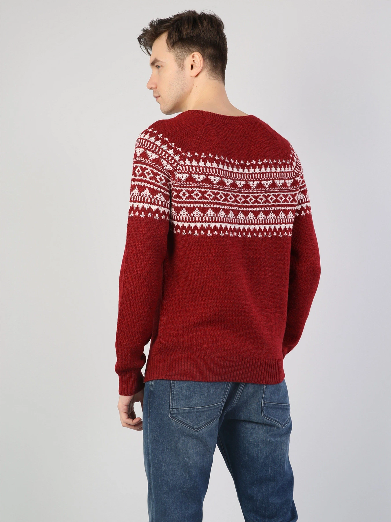 Свитры и кардиганы Colin’s модель CL1036352RED Свитры и кардиганы Colin’s модель CL1036352RED Фото