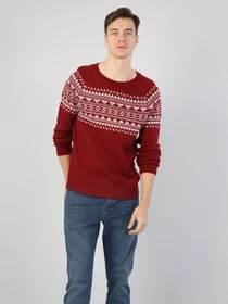 Свитры и кардиганы Colin’s модель CL1036352RED Фото