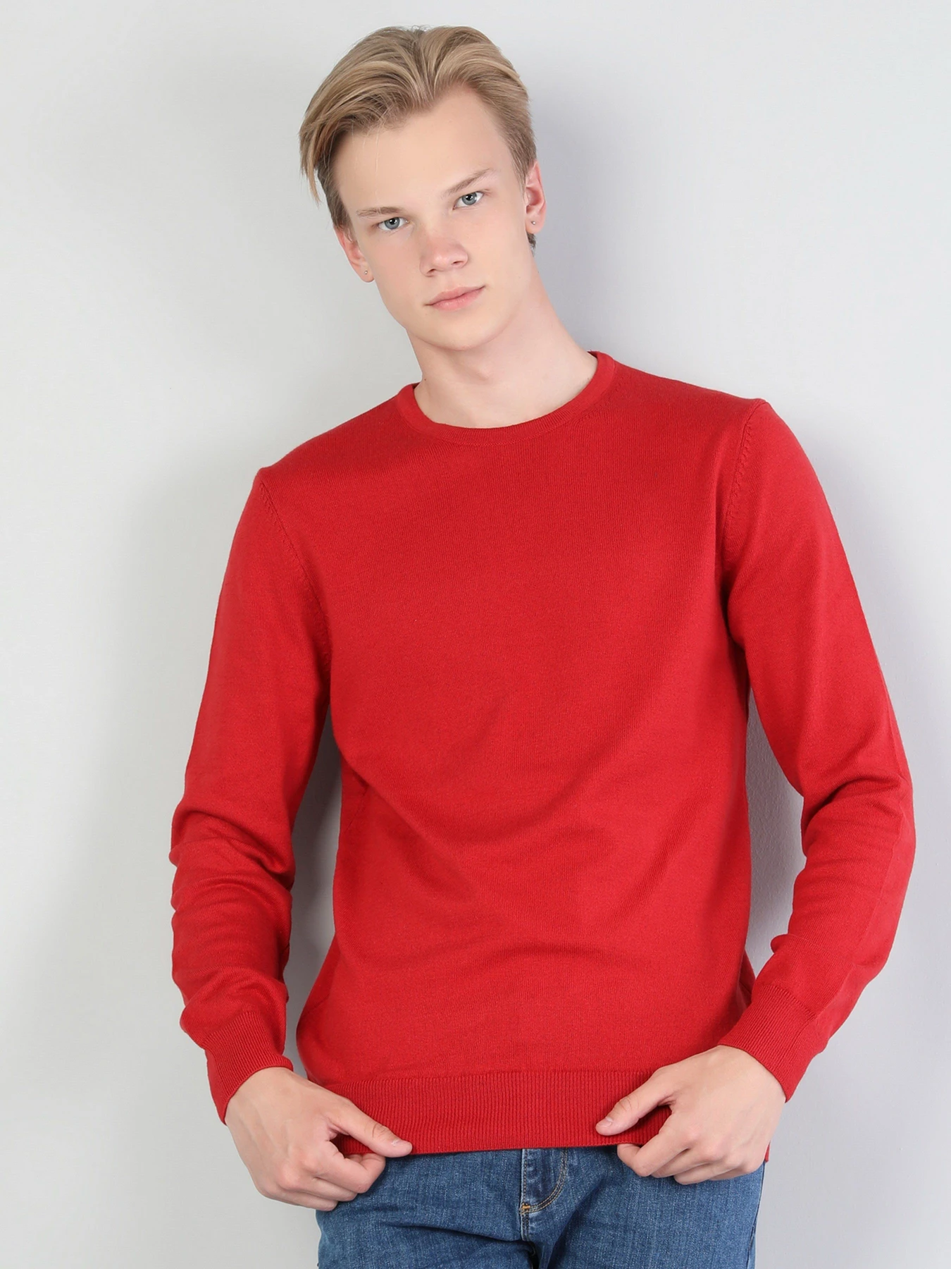 Светри та кардигани Colin’s модель CL1023186RED Светри та кардигани Colin’s модель CL1023186RED Фото