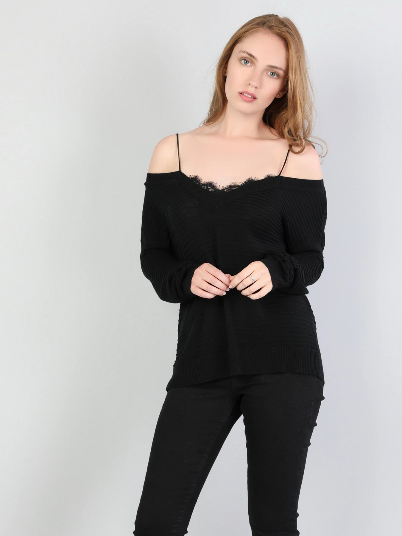 Свитры и кардиганы Colin’s модель CL1045024BLK Фото