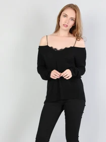 Свитры и кардиганы Colin’s модель CL1045024BLK Фото