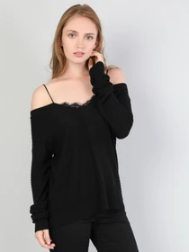 Свитры и кардиганы Colin’s модель CL1045024BLK Фото