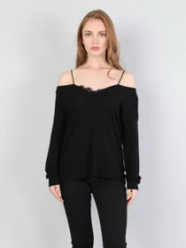 Свитры и кардиганы Colin’s модель CL1045024BLK Фото