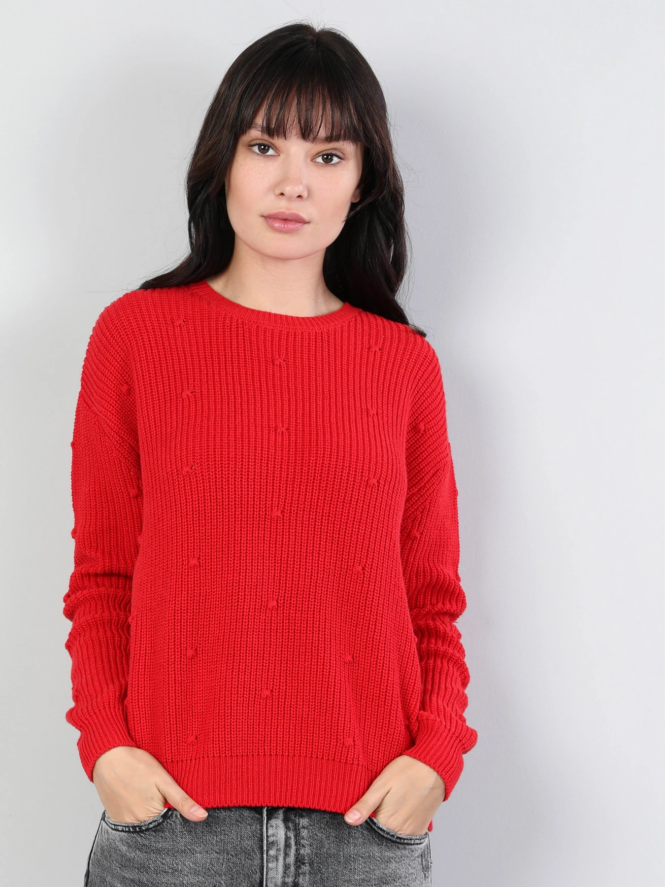 Светри та кардигани Colin’s модель CL1045706RED Светри та кардигани Colin’s модель CL1045706RED Фото