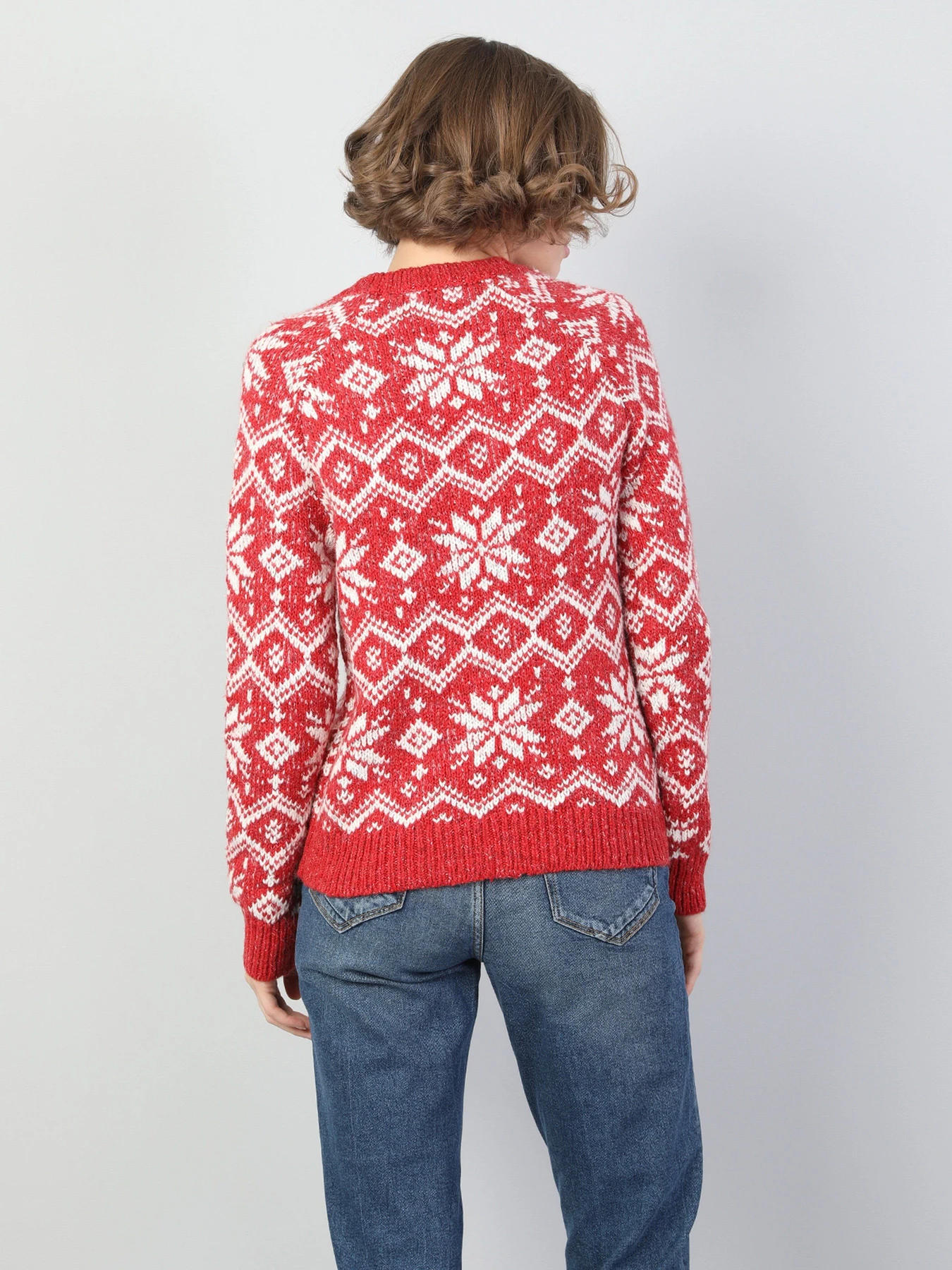Свитры и кардиганы Colin’s модель CL1046048RED Фото