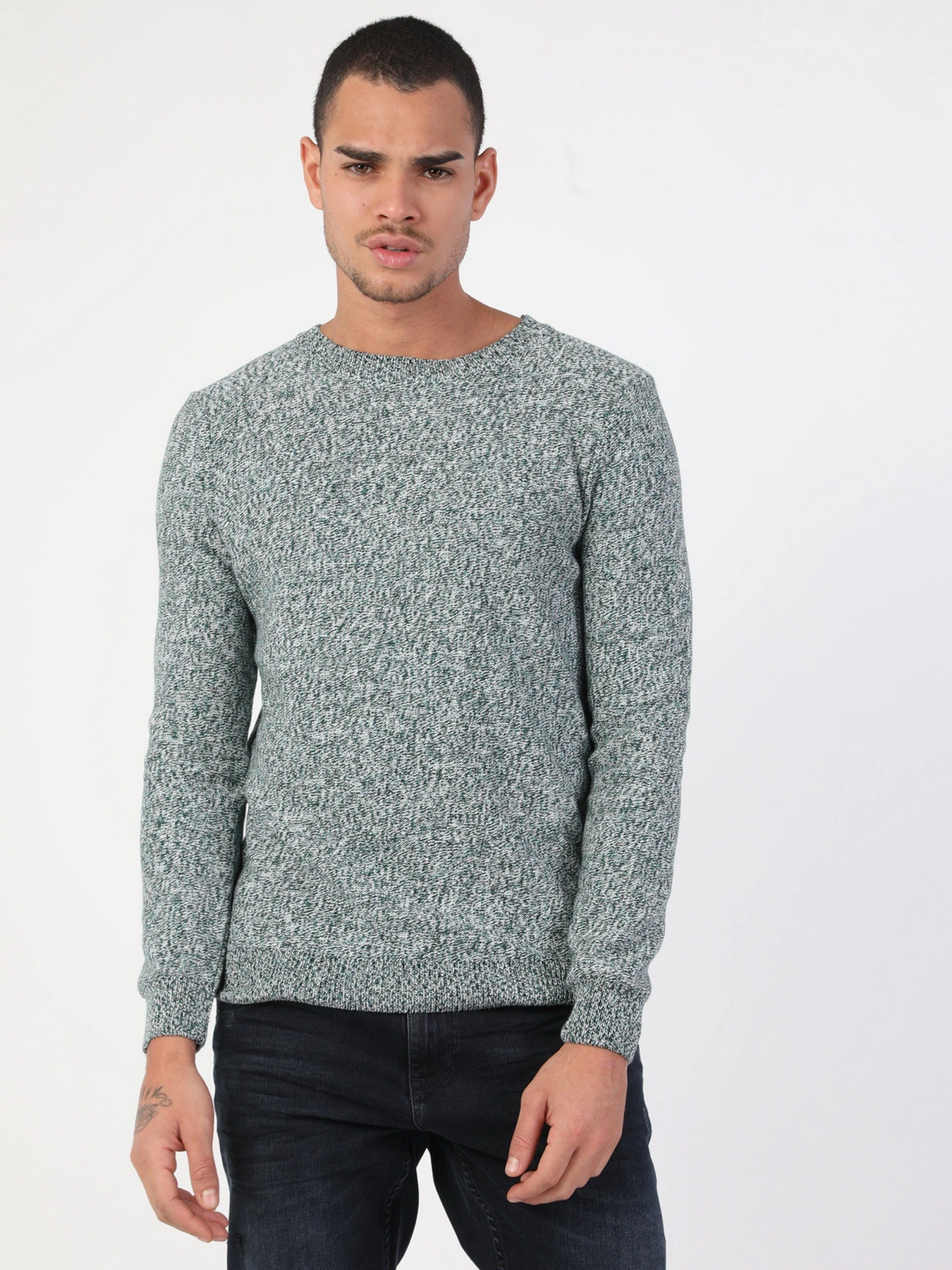 Светри та кардигани Colin’s модель CL1046303GRM Светри та кардигани Colin’s модель CL1046303GRM Фото