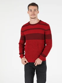 Свитры и кардиганы Colin’s модель CL1051566RED Фото