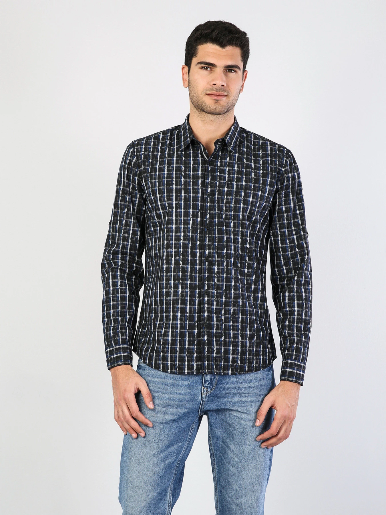 Рубашки Colin’s модель CL1035021BLK Рубашки Colin’s модель CL1035021BLK Фото