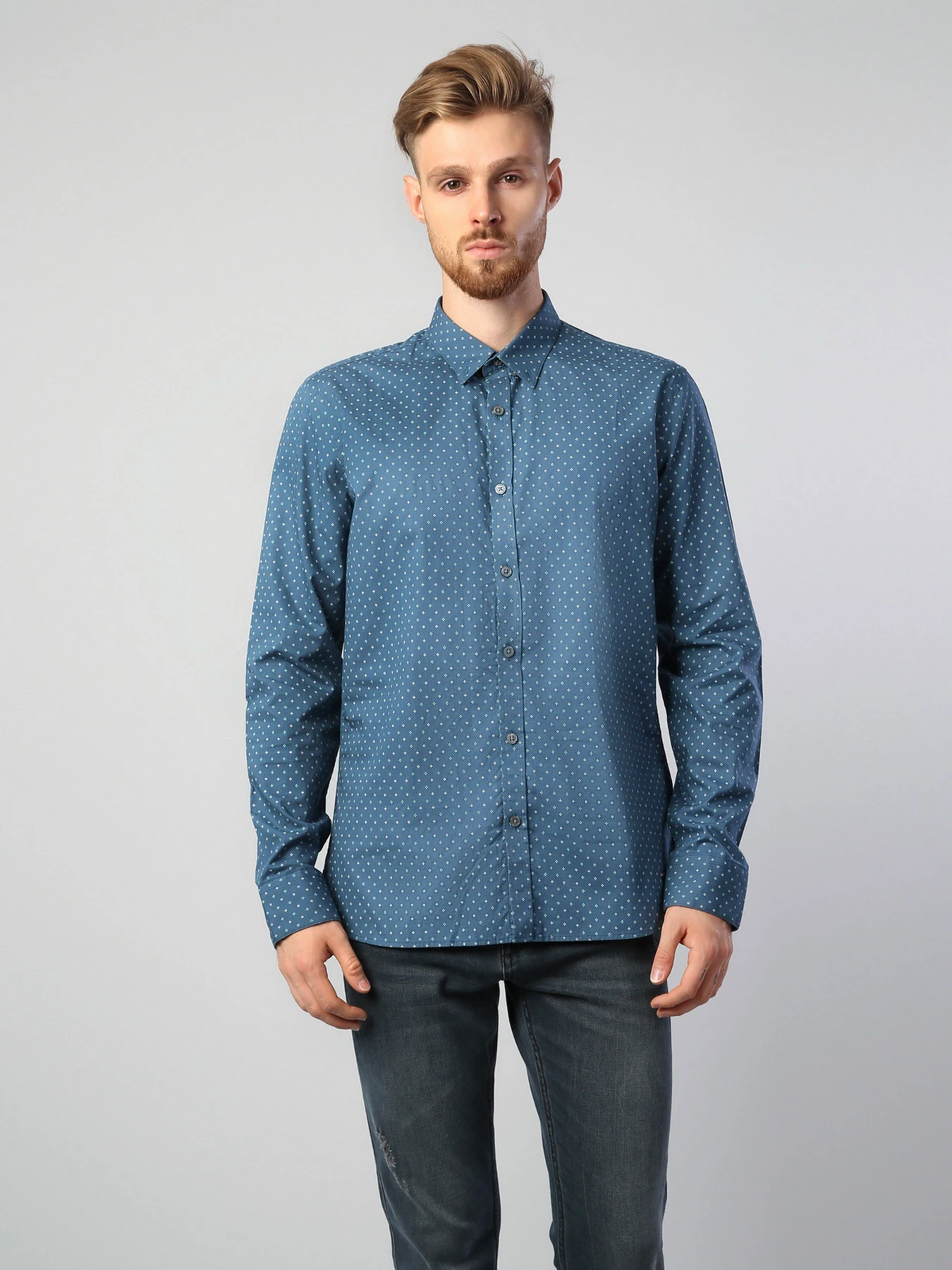 Рубашки Colin’s модель CL1036810PGR Рубашки Colin’s модель CL1036810PGR Фото