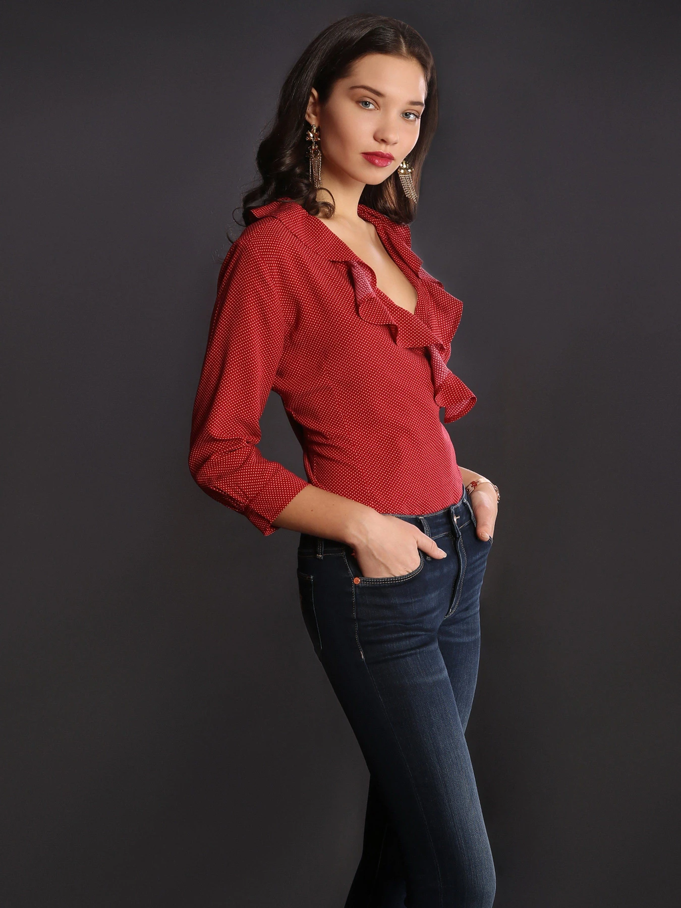 Сорочки Colin’s модель CL1041525RED Сорочки Colin’s модель CL1041525RED Фото