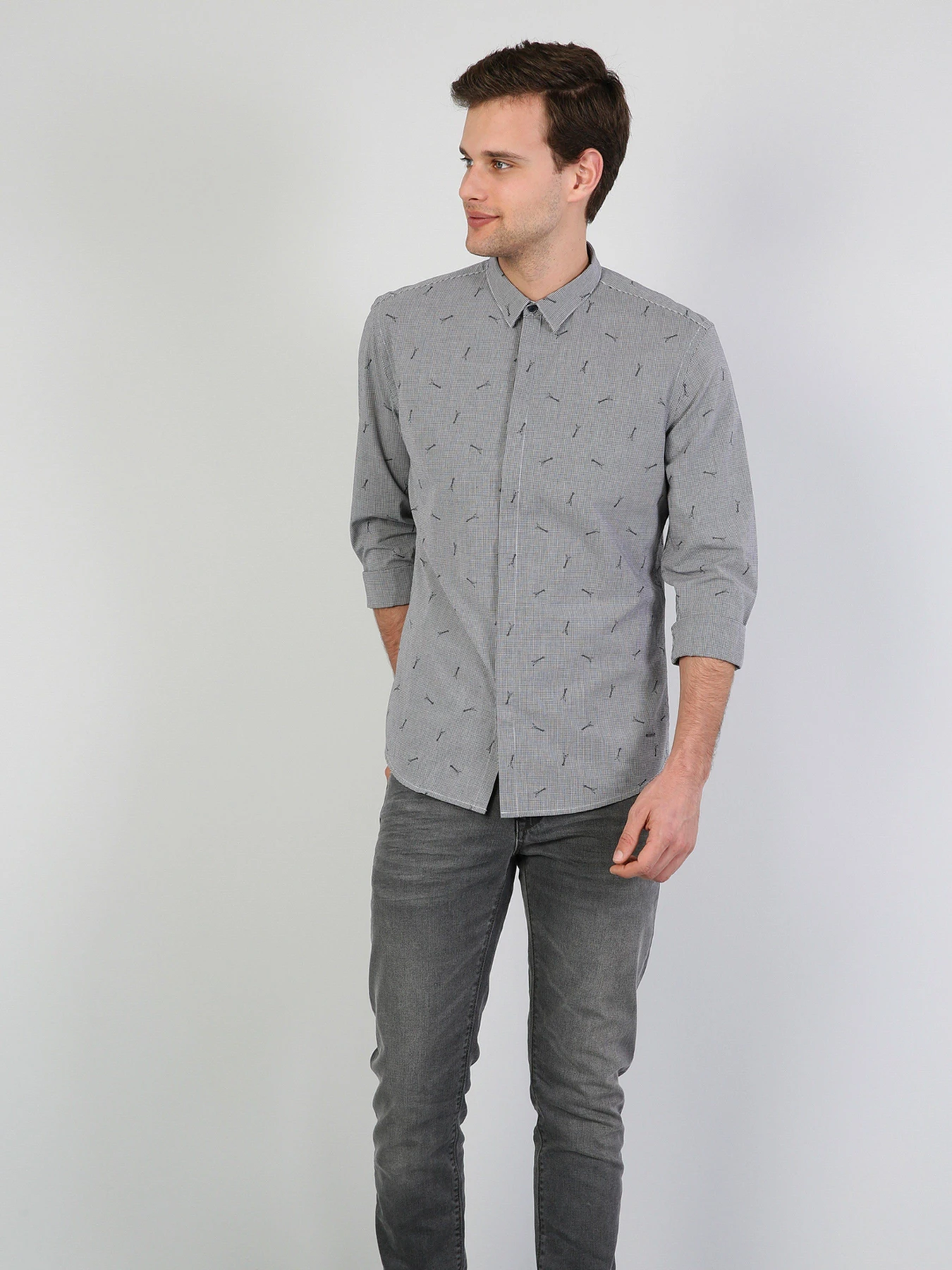 Рубашки Colin’s модель CL1041897BLK Рубашки Colin’s модель CL1041897BLK Фото