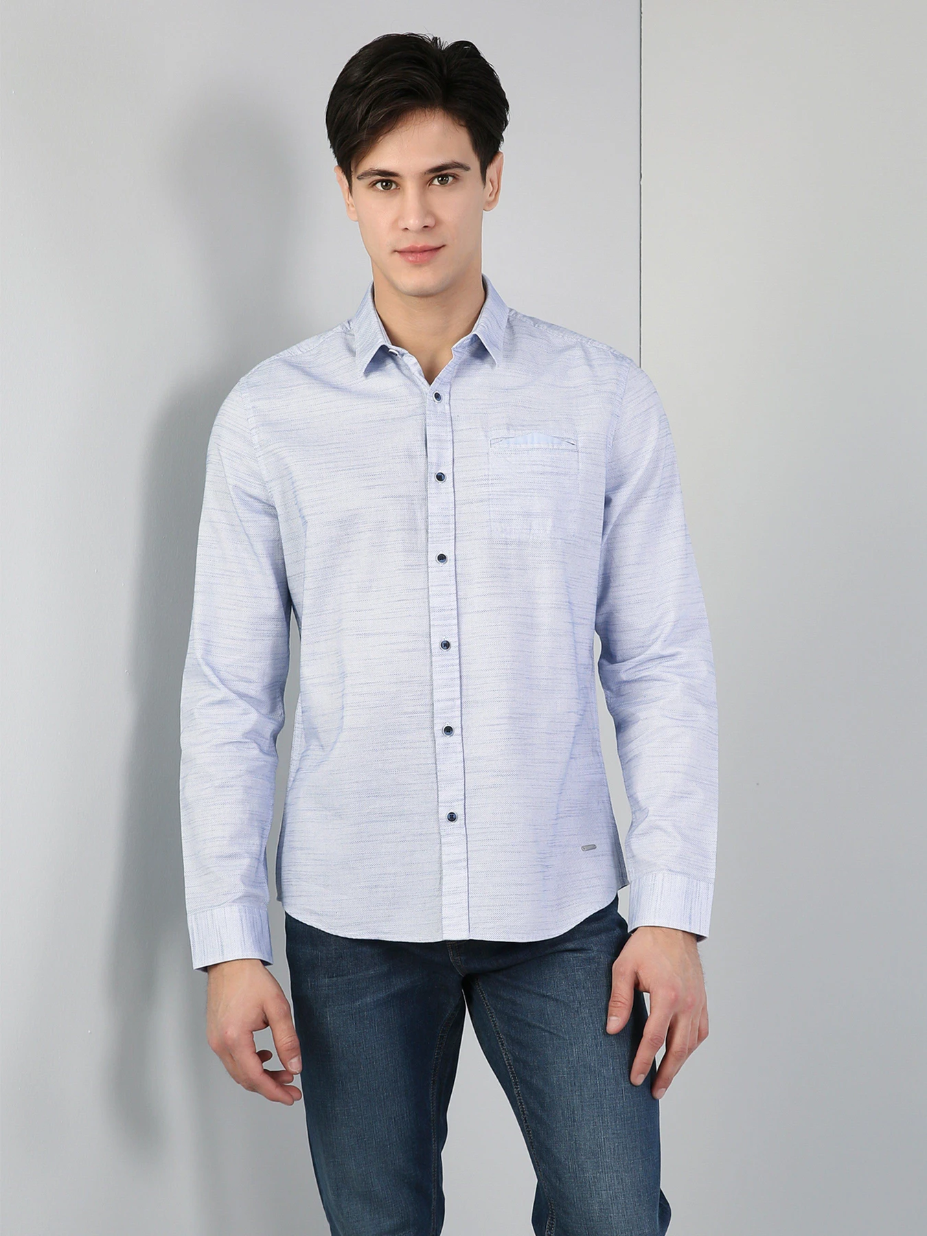 Рубашки Colin’s модель CL1042581BLE Рубашки Colin’s модель CL1042581BLE Фото