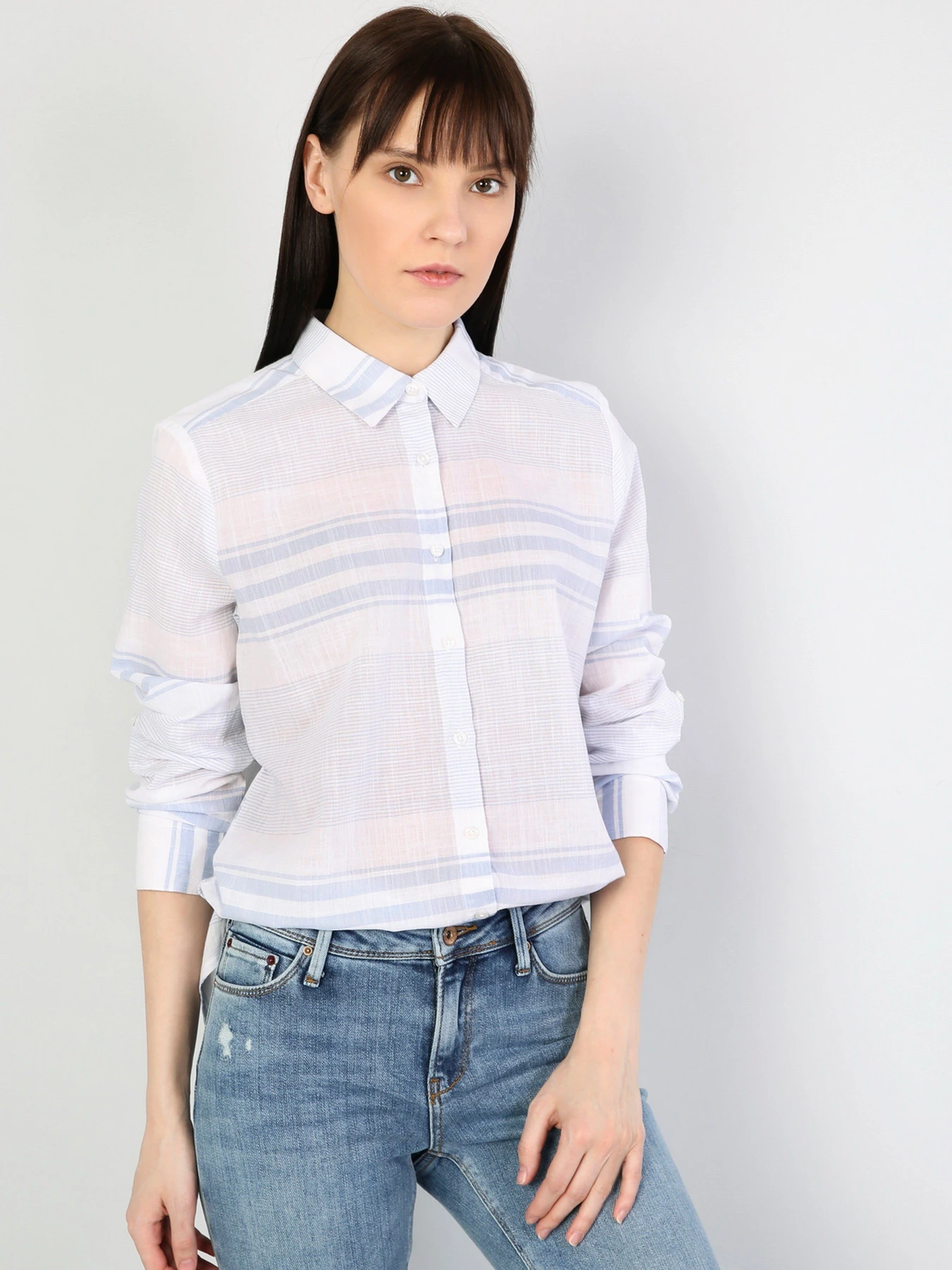Сорочки Colin’s модель CL1043275WHT Сорочки Colin’s модель CL1043275WHT Фото