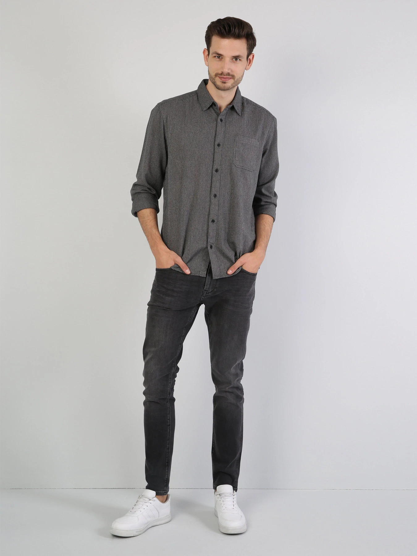 Рубашки Colin’s модель CL1043435BLK Фото