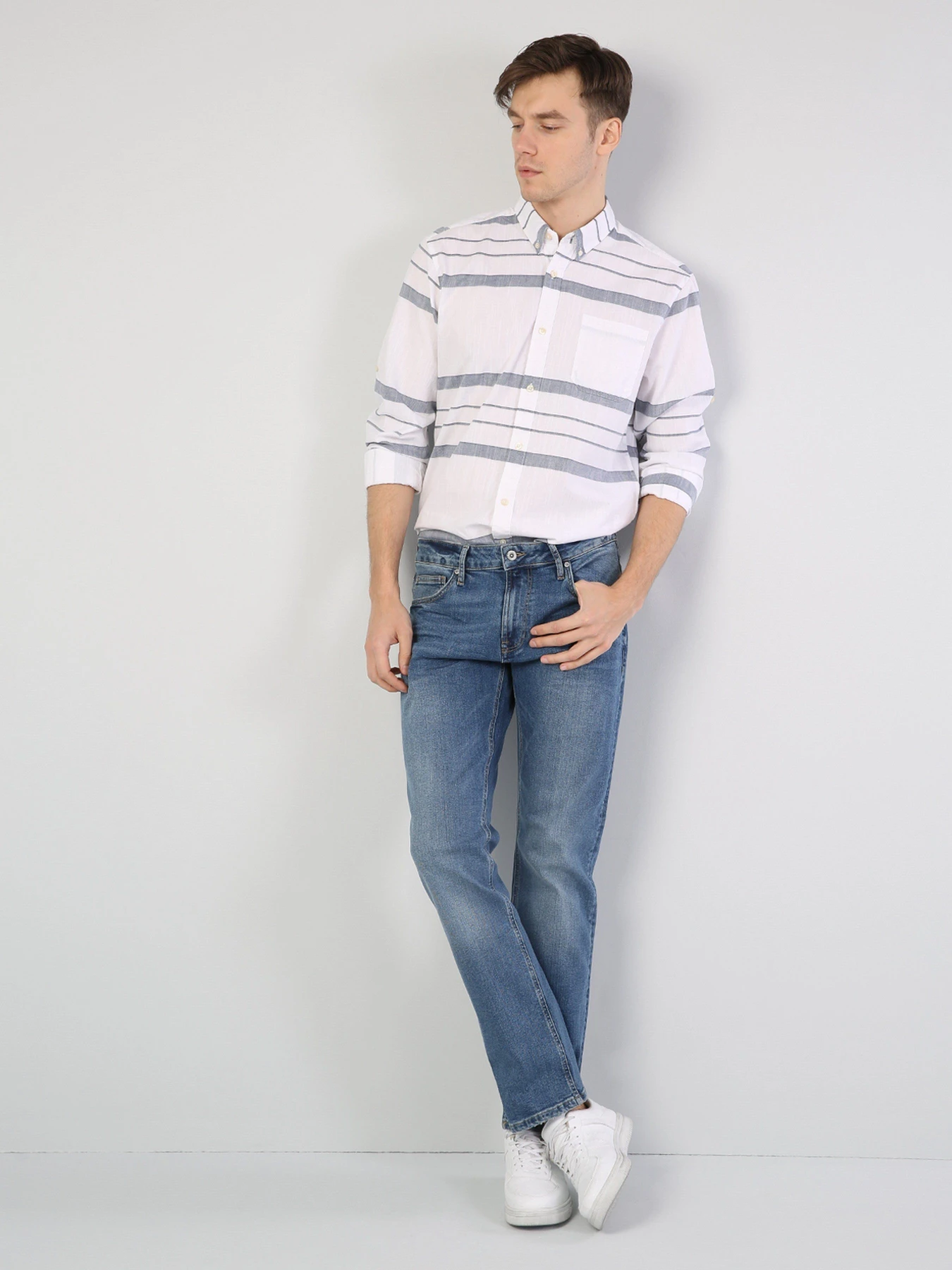 Рубашки Colin’s модель CL1043469BLE Рубашки Colin’s модель CL1043469BLE Фото