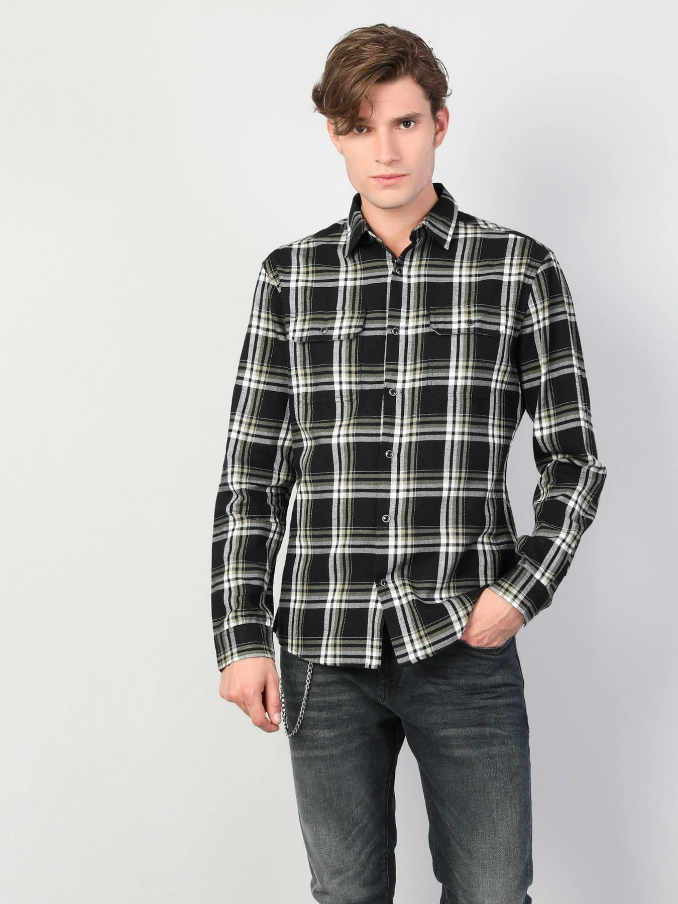 Рубашки Colin’s модель CL1044204BLK Фото