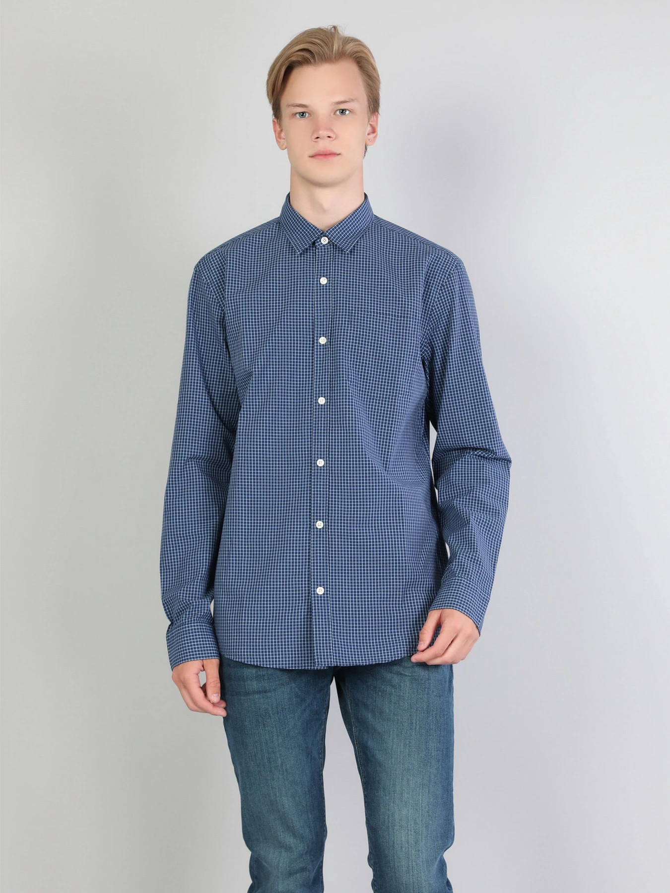 Рубашки Colin’s модель CL1044332BLU Фото