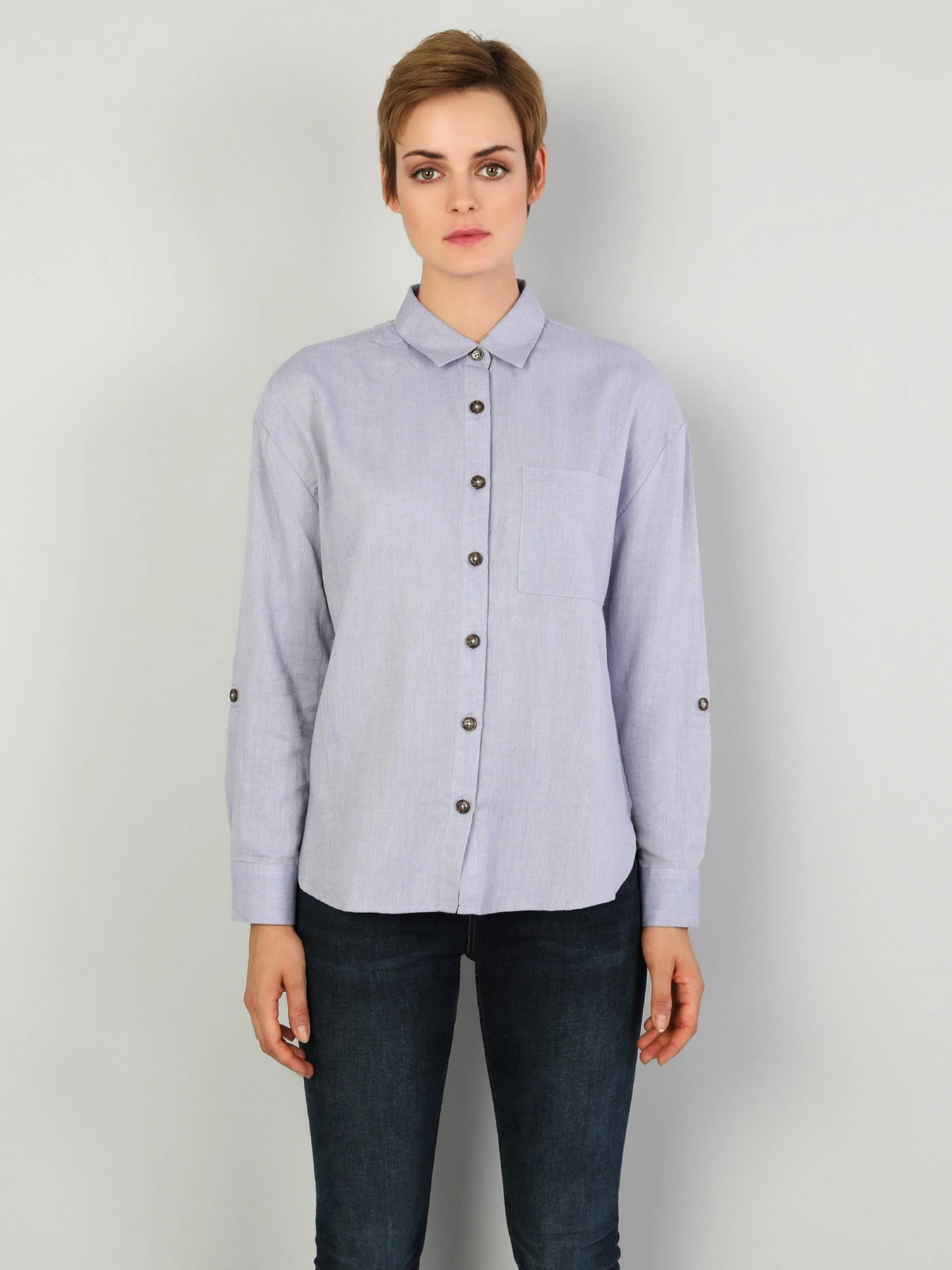 Рубашки Colin’s модель CL1047149BLE Рубашки Colin’s модель CL1047149BLE Фото