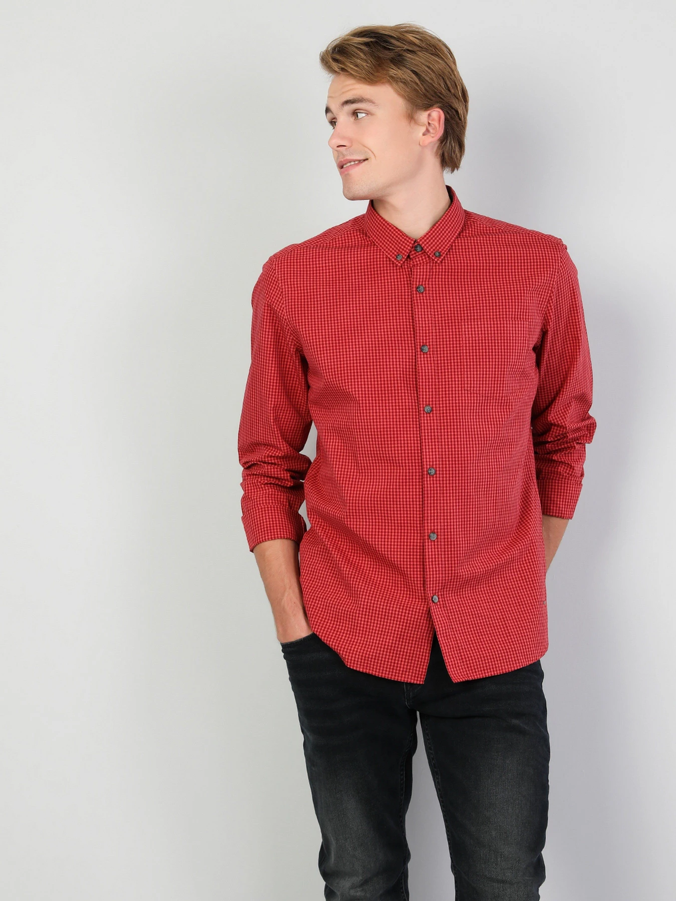 Рубашки Colin’s модель CL1047337RED Фото