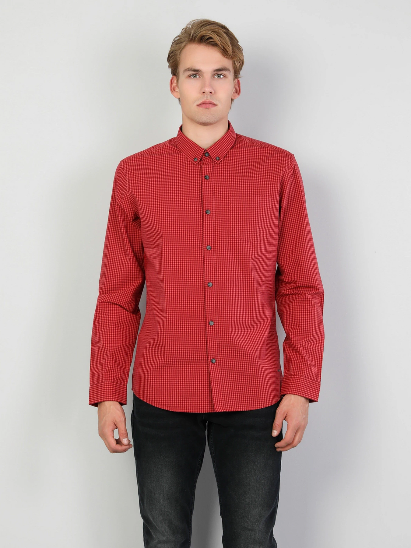 Рубашки Colin’s модель CL1047337RED Фото