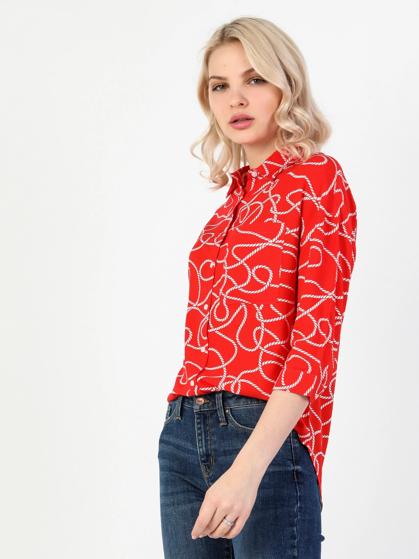 Сорочки Colin’s модель CL1047855RED Фото