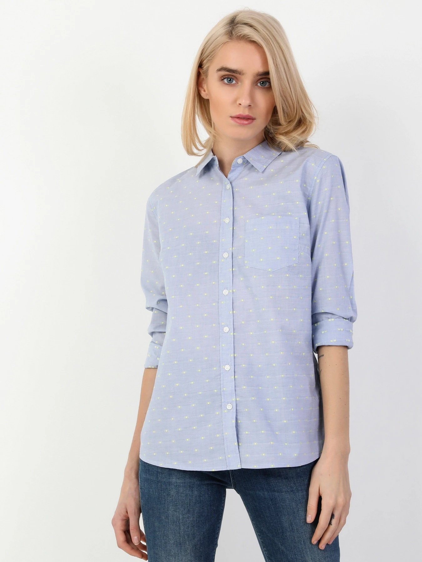 Сорочки Colin’s модель CL1047930BLE Сорочки Colin’s модель CL1047930BLE Фото