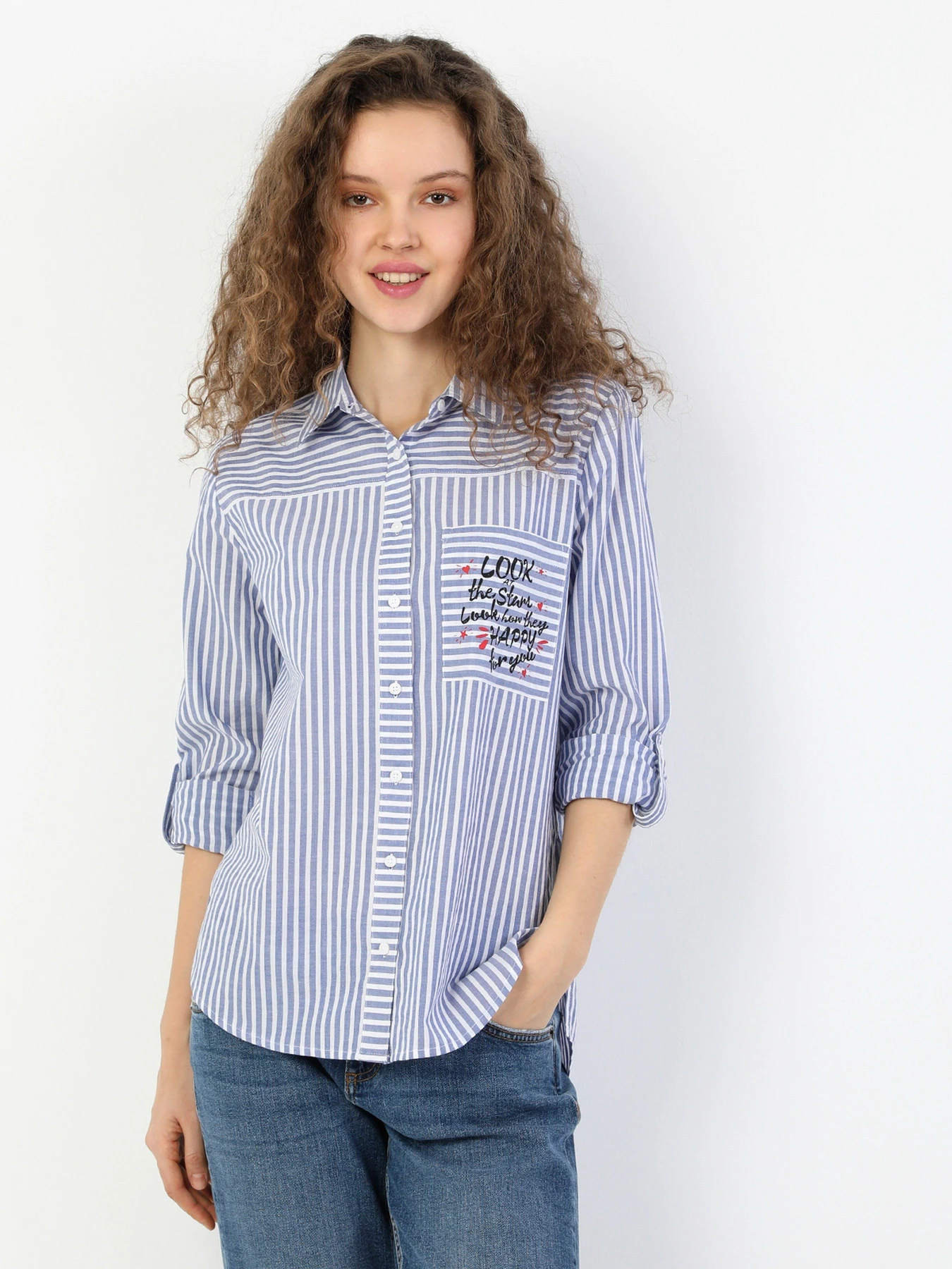 Рубашки Colin’s модель CL1047974BLE Рубашки Colin’s модель CL1047974BLE Фото